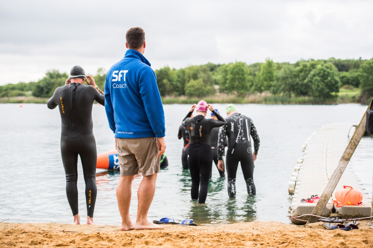 Swim for Tri - Open Water - Lou Parker and Dede Singh Open Water swim