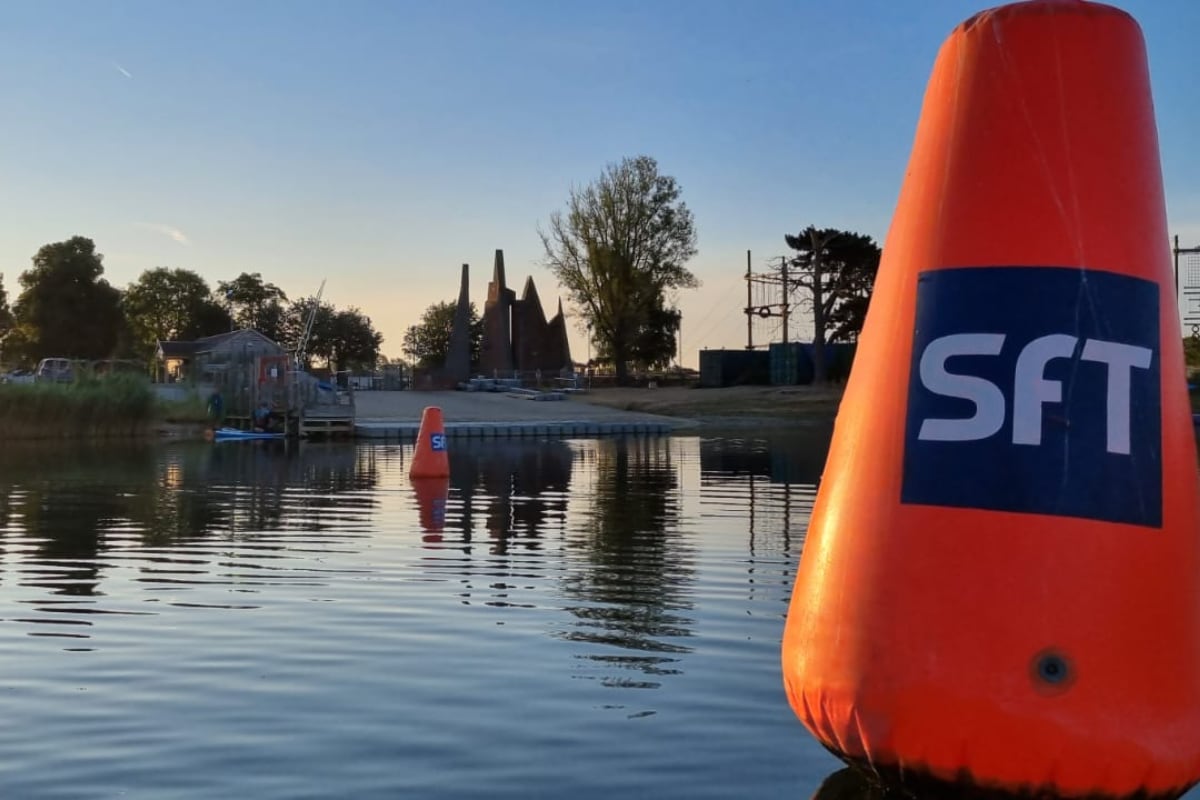 Lou Parker and Dede Singh Open Water swim Swim for Tri - Lou Parker and Dede Singh Open Water swim